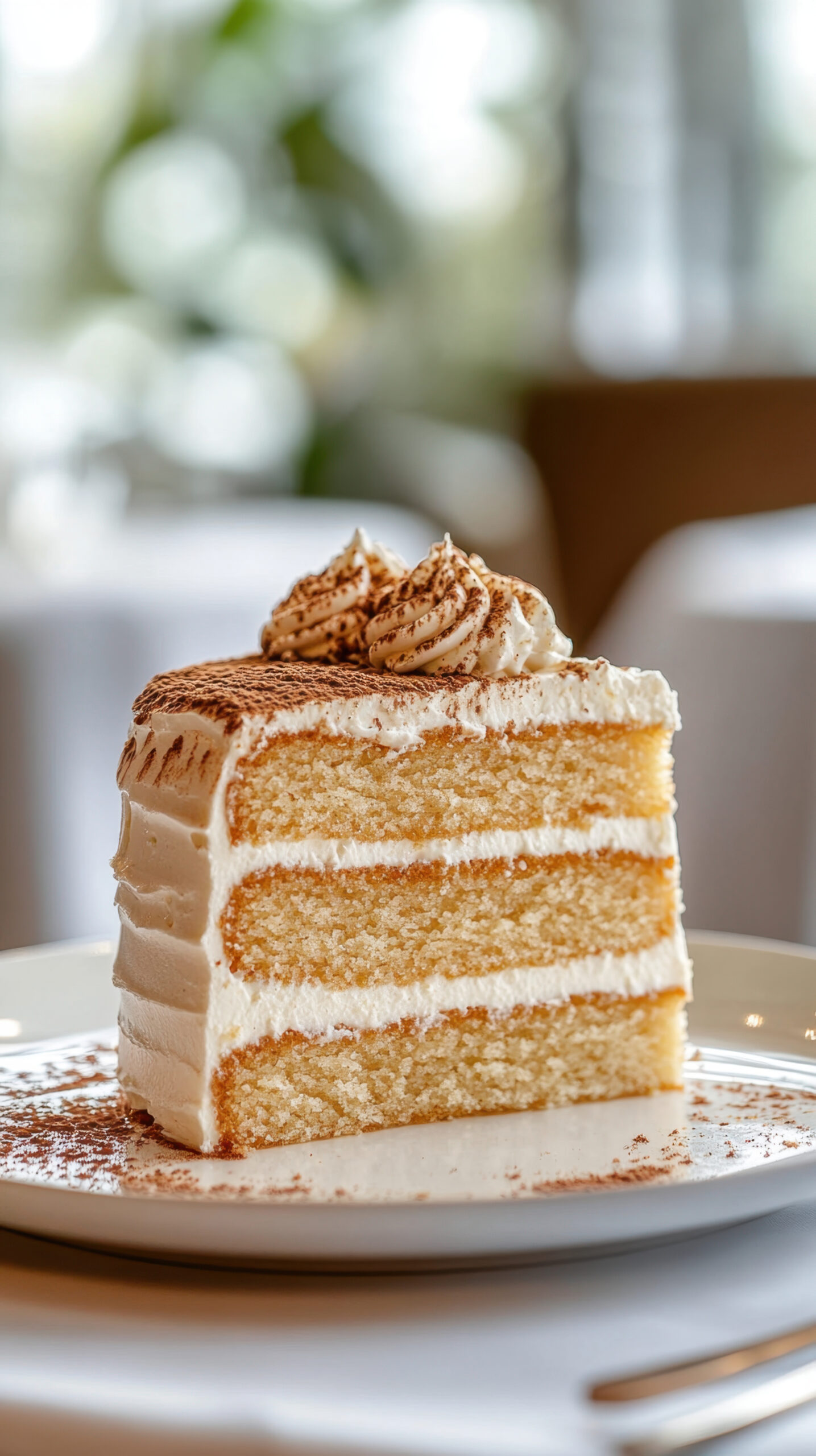 cake with slice cut out it