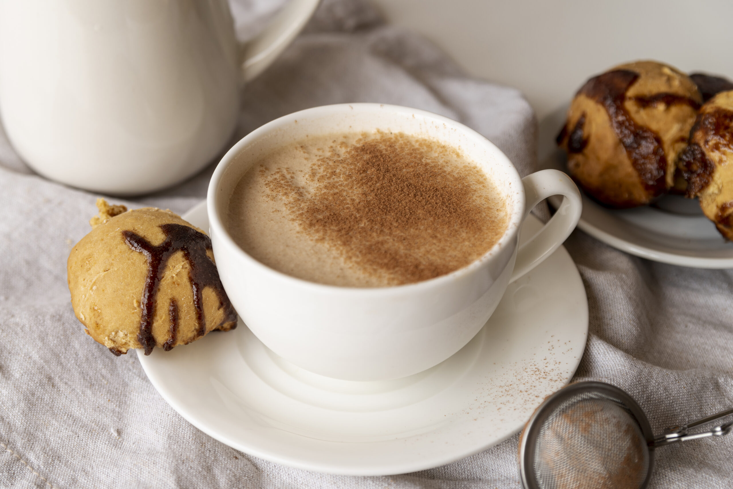 sweet cup coffee breakfast